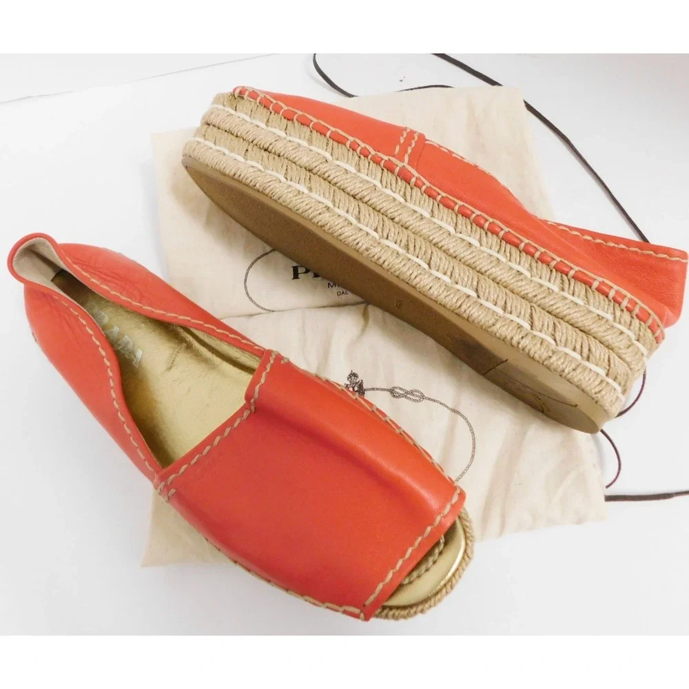 Prada women red